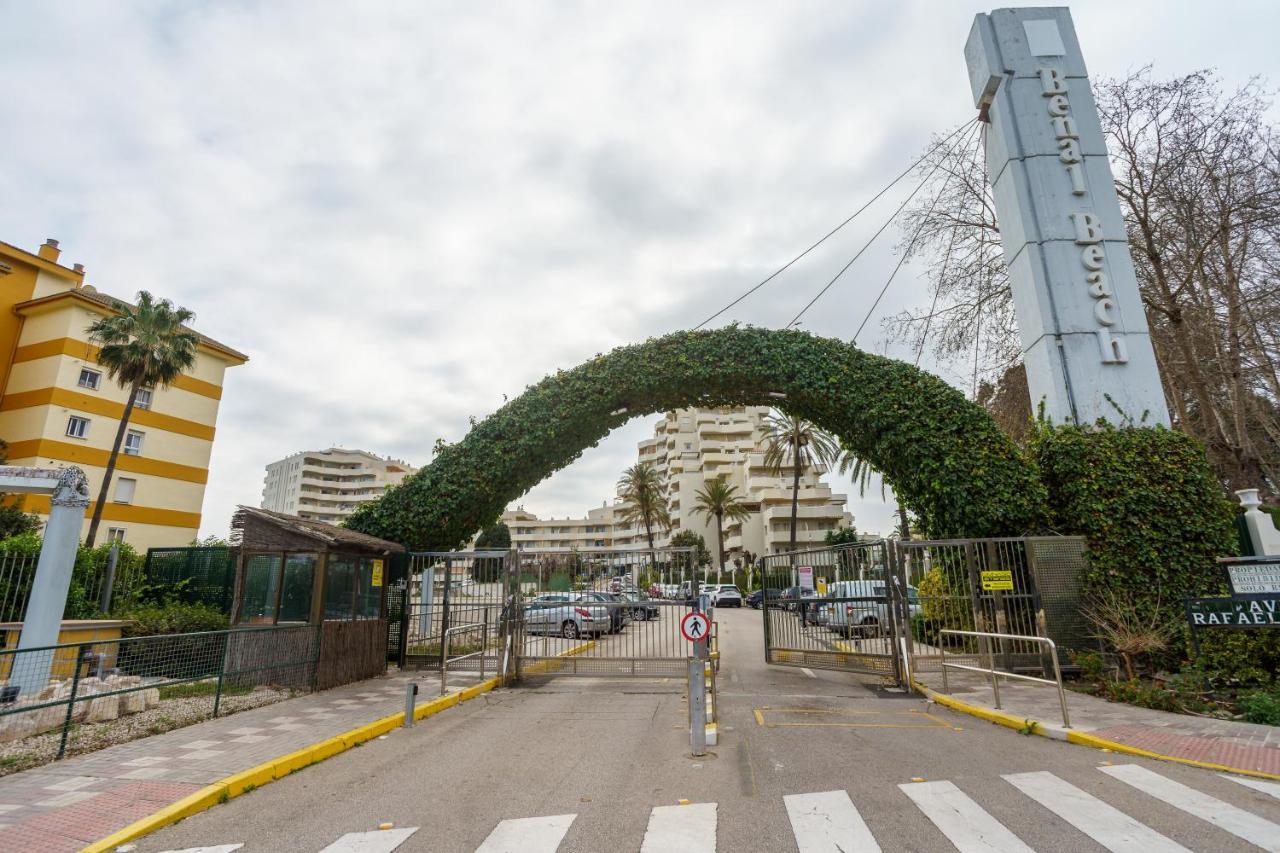 Seaview Beachfront Studio With Aqua Park & Balcony Benalmádena Rom bilde