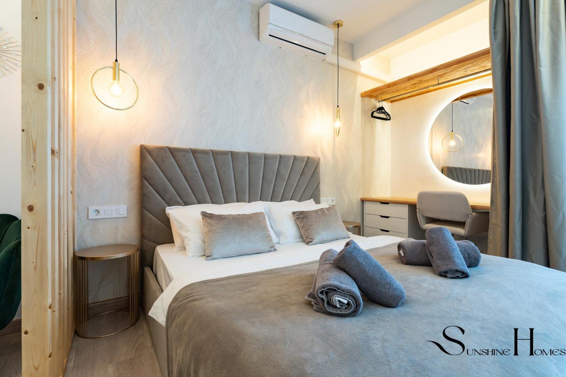 Seaview Beachfront Studio With Aqua Park & Balcony Benalmádena Eksteriør bilde